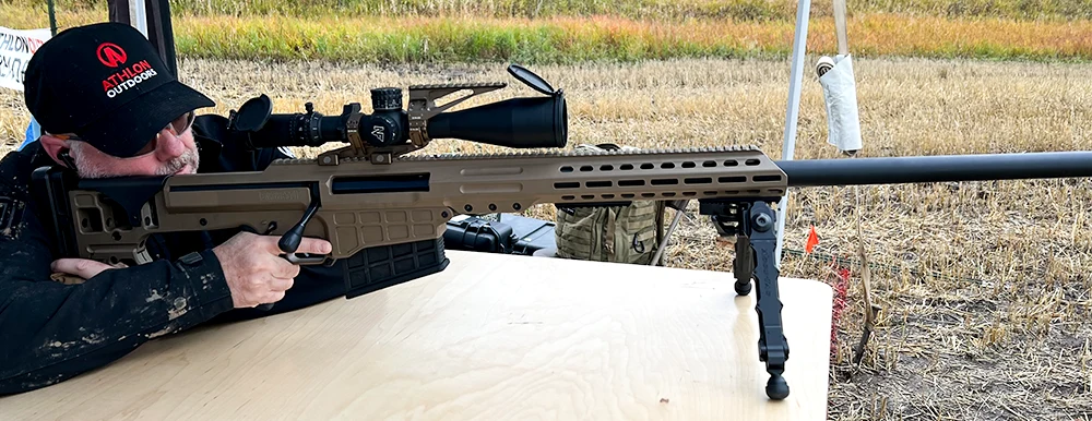 Joshua shooting a .416 Barrett at a mile.